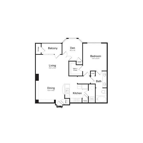 Floor plan A6