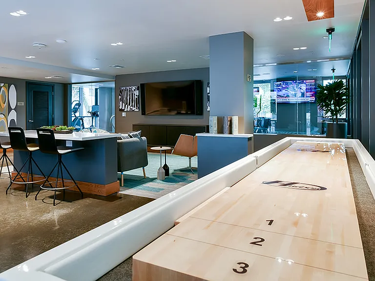 Up for a game of shuffle board?