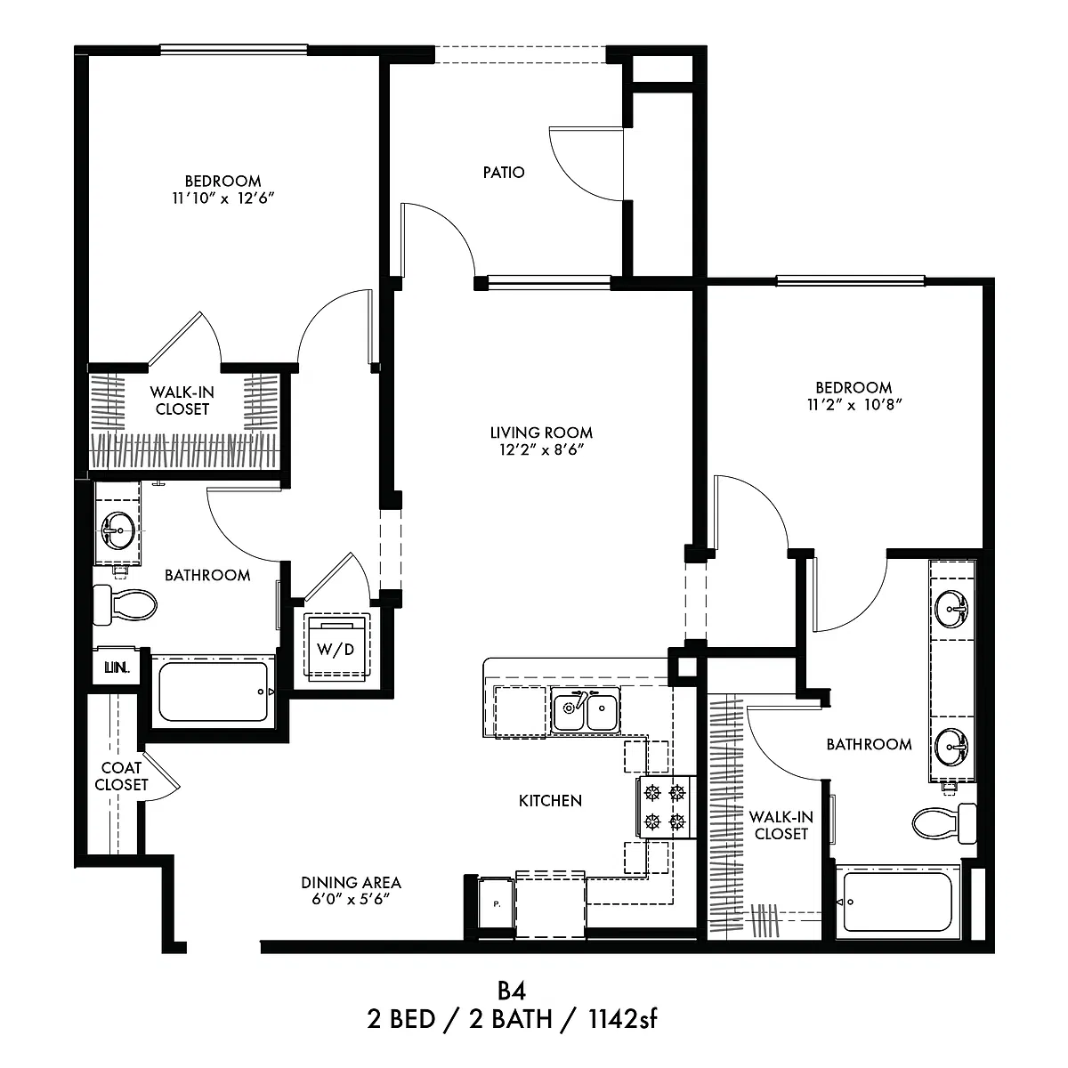 Floor plan Plan B4