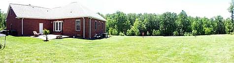 Back of Home and yard