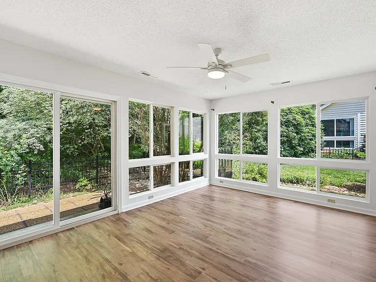 Sunroom - heated and cooled
