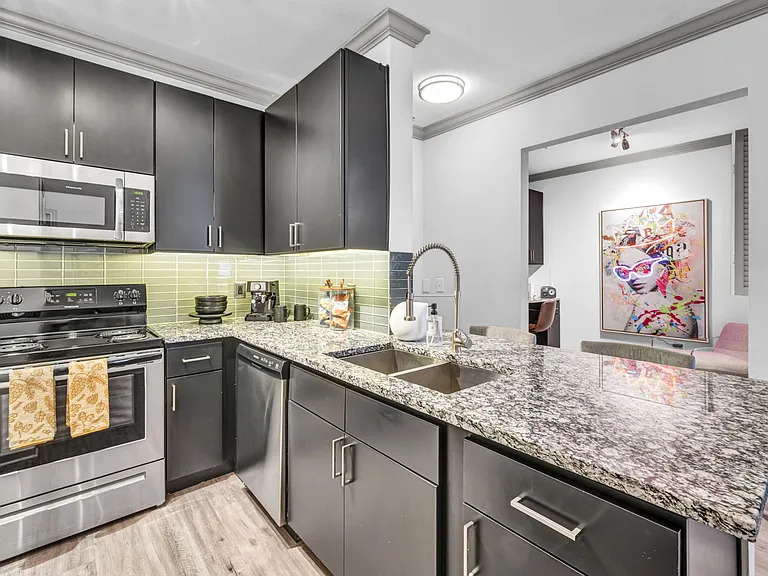 One Bedroom - with den/study area off kitchen