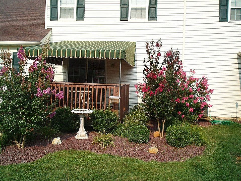 Rear View - Awning & Deck