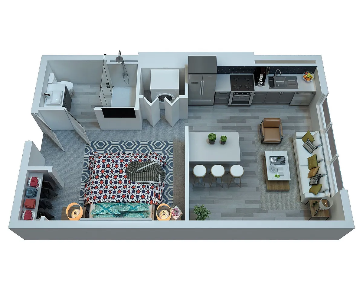 Floor plan Ronstadt