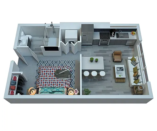 Floor plan Ronstadt