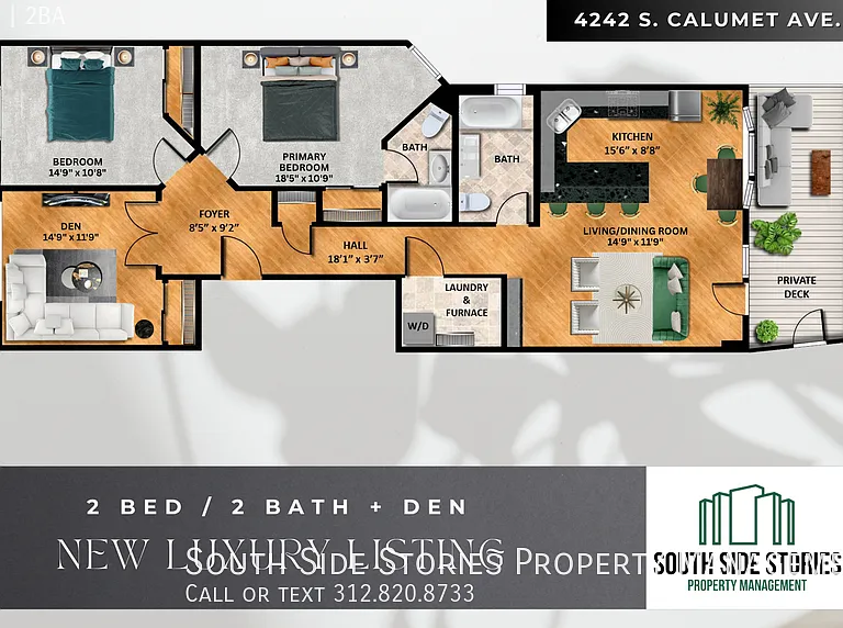 4242 S Calumet Ave #2S — Photo 33
