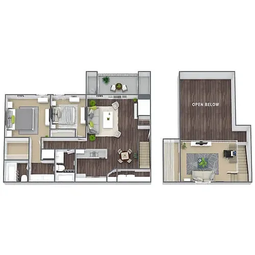Floor plan B3 Bronze