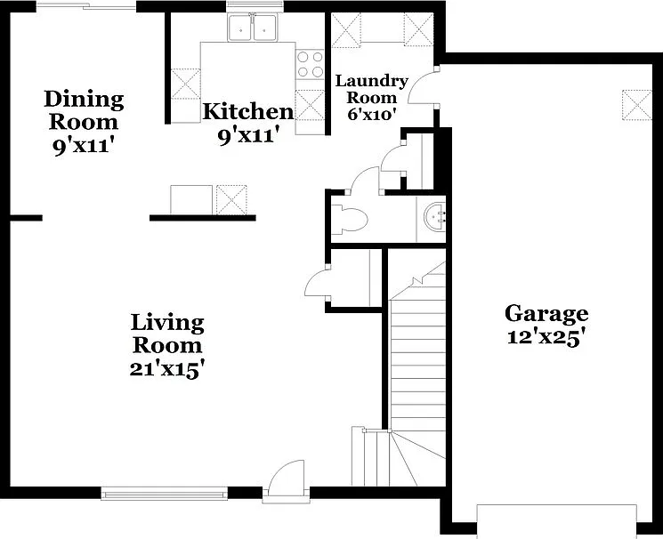 3 bed, 2.5 bath, 1445 sqft, $1,925 — Photo 3