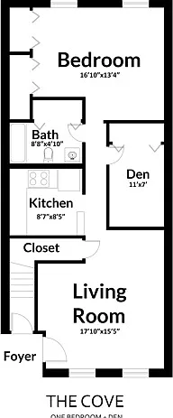 The Cove 1 Bedroom + Den The Cove 1 Bedroom + Den