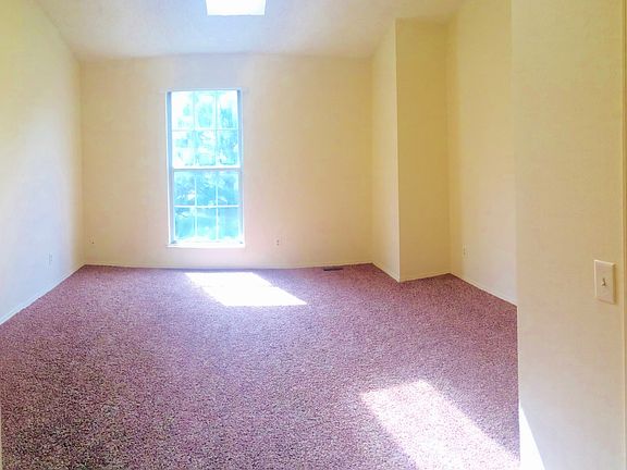 master bedroom with double closets