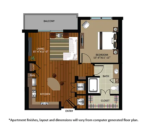 Floor plan A7B
