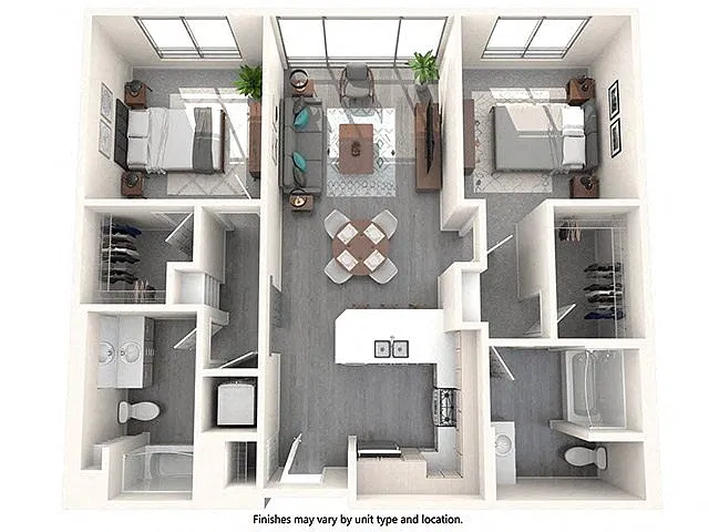 Floor plan Vive Luxe B4 Bahia