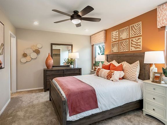 Plan 1360 Primary Bedroom