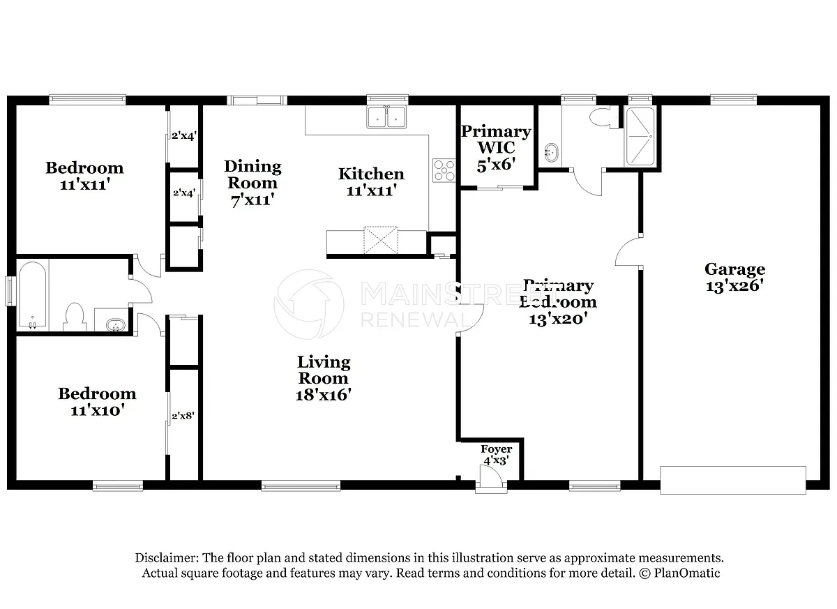 Floor Plan - 1123 Wycliffe St