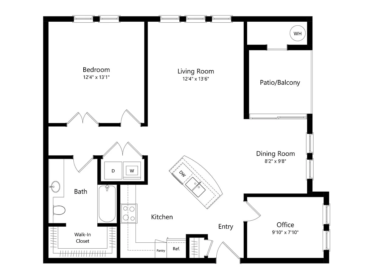 Floor plan Steamboat