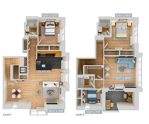 Floor plan Furnished-f-C1T-2016