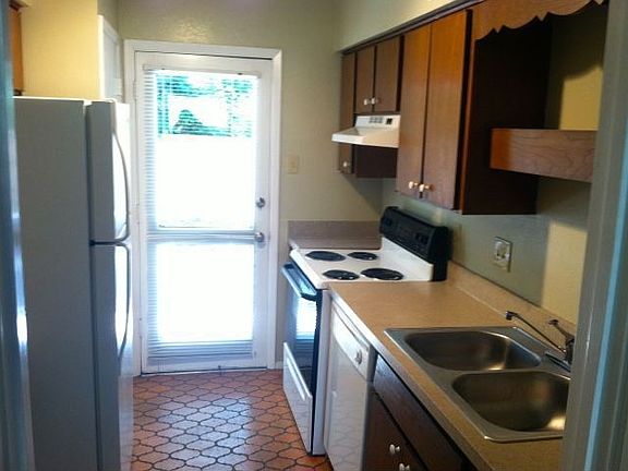 Kitchen with Balcony Door