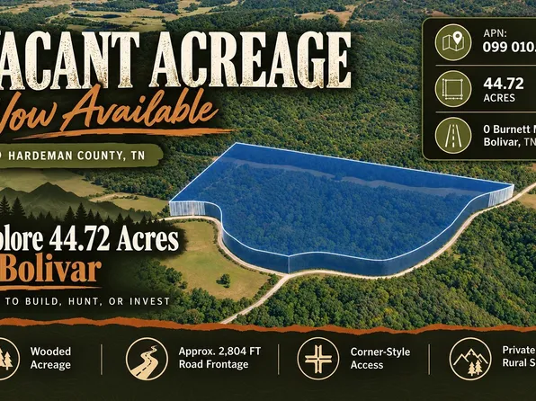 0 Burnett Mills Rd, Bolivar, TN 38008