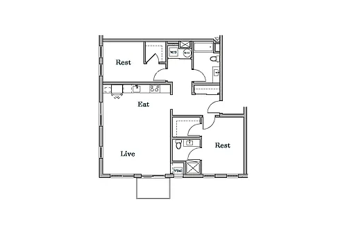 Floor plan D2