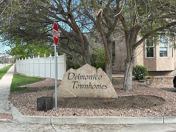 Delmonico Townhome association is responsible for exterior maintenance and snow removal in the common areas. Plus, trash and recycling.
