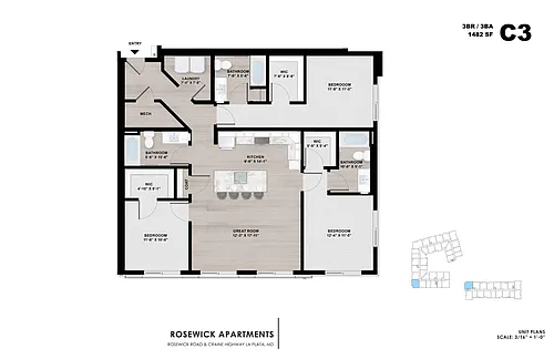 Floor plan C3