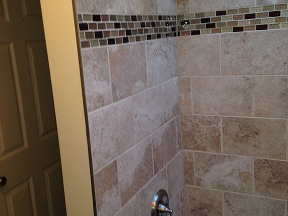 Bathroom tile detail