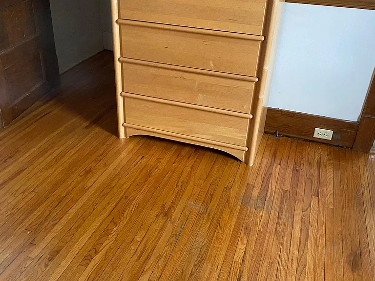 Two of the bedrooms are approximately 12x12 feet, third is around 9x12 feet