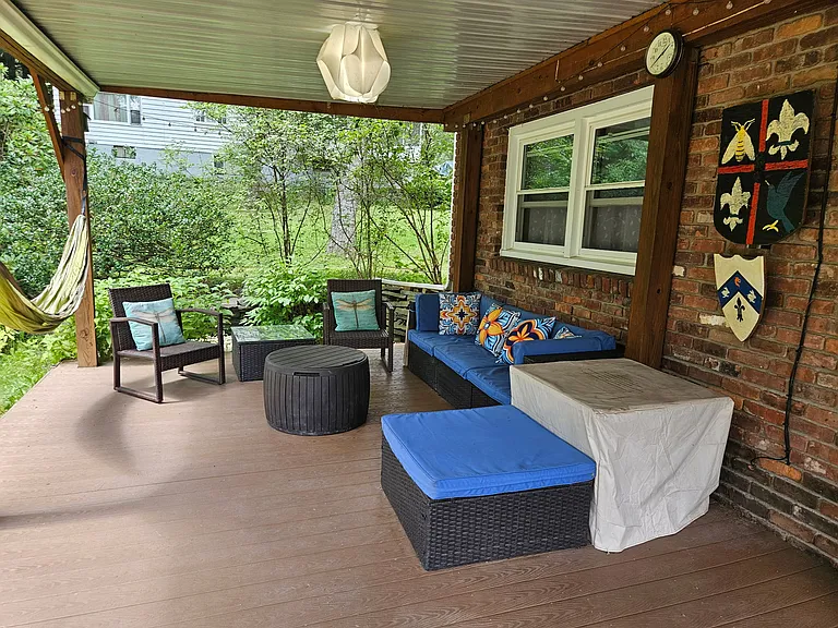 Private patio