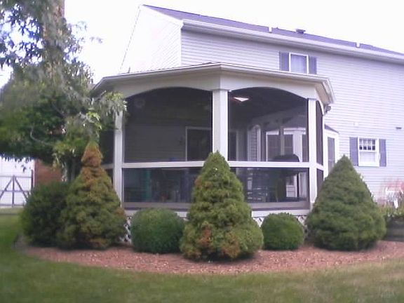 Screened porch