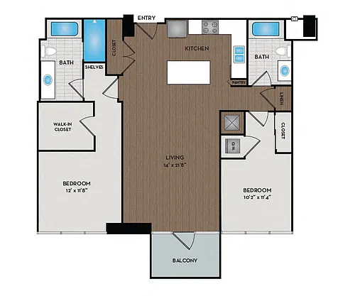 Floor plan 22F1