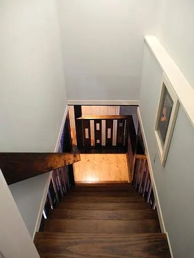 Stairs to studio