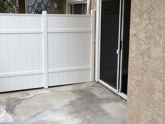 Large Private Back Patio off of Dining Area