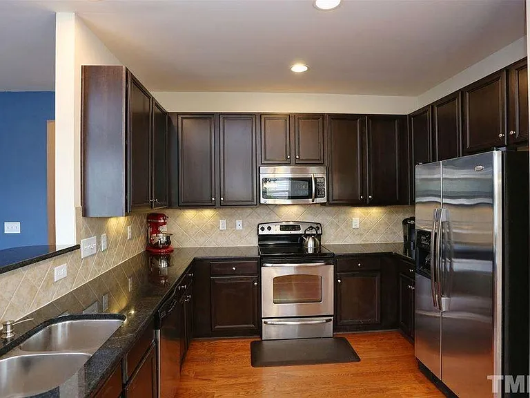 Kitchen with granite counter tops