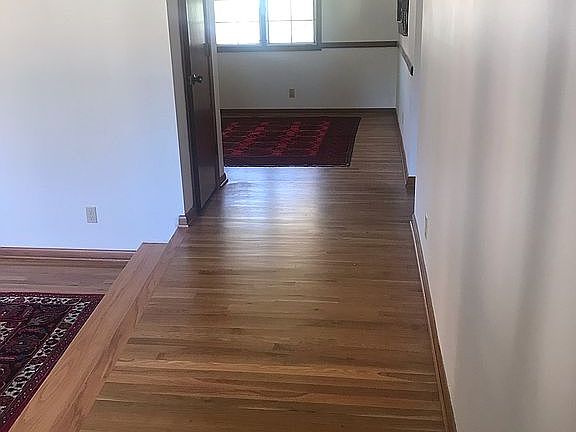 Refinished hardwood floors