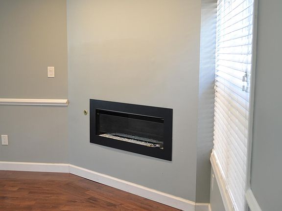 Living room gas fireplace