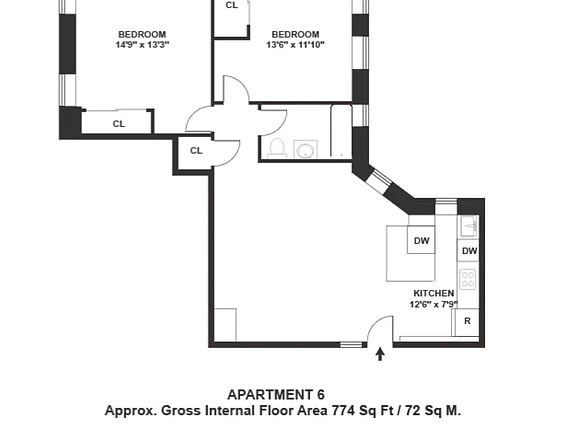 2nd image of 502 W 152nd St #9