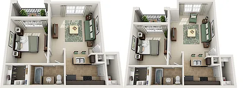 Floor plan A1 - Athens