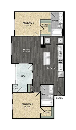 Floor plan B2