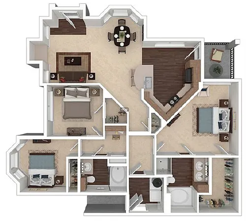 Floor plan C1
