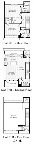 Floor plan TH1