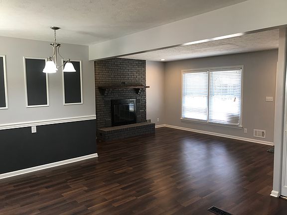Kitchen View of Living Room