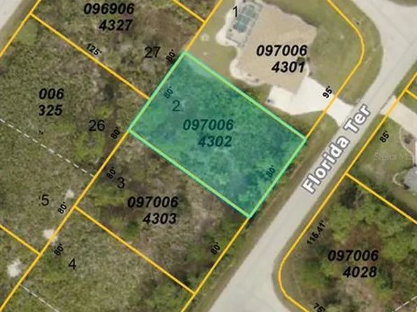 FLORIDA TERRACE LOT 2, NORTH PORT, FL 34291