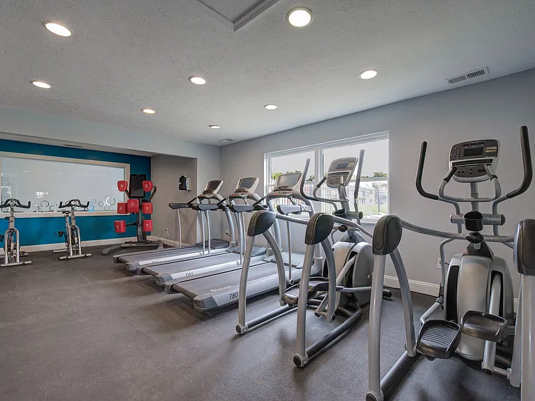 Fitness Center with Cardio Equipment