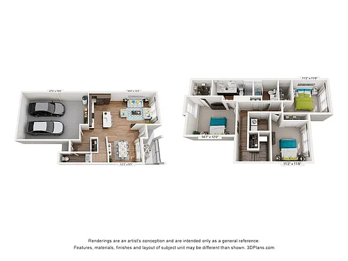 Floor plan TH2
