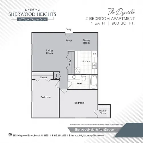 Floor plan The Deyville
