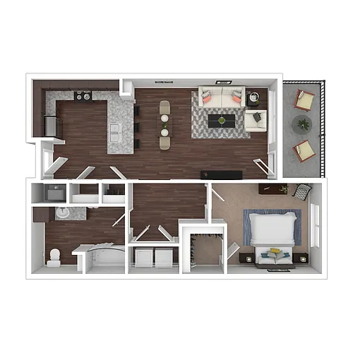 Floor plan Duval