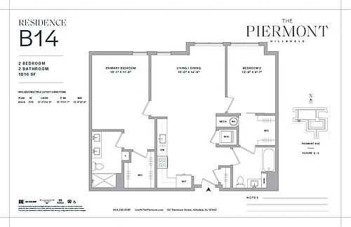 Floor plan B14