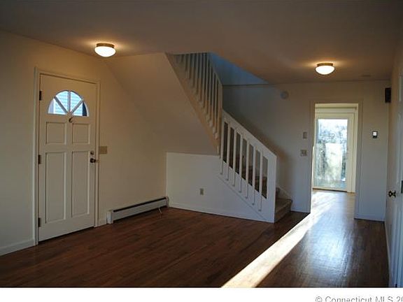 Front entry and hall to kit...