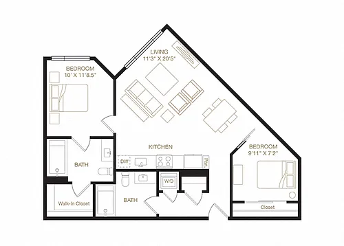 Floor plan Piedmont