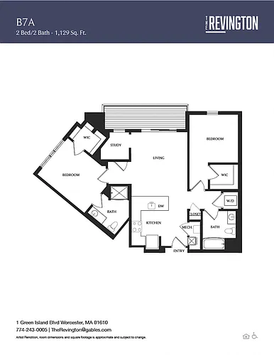 Floor plan B7A